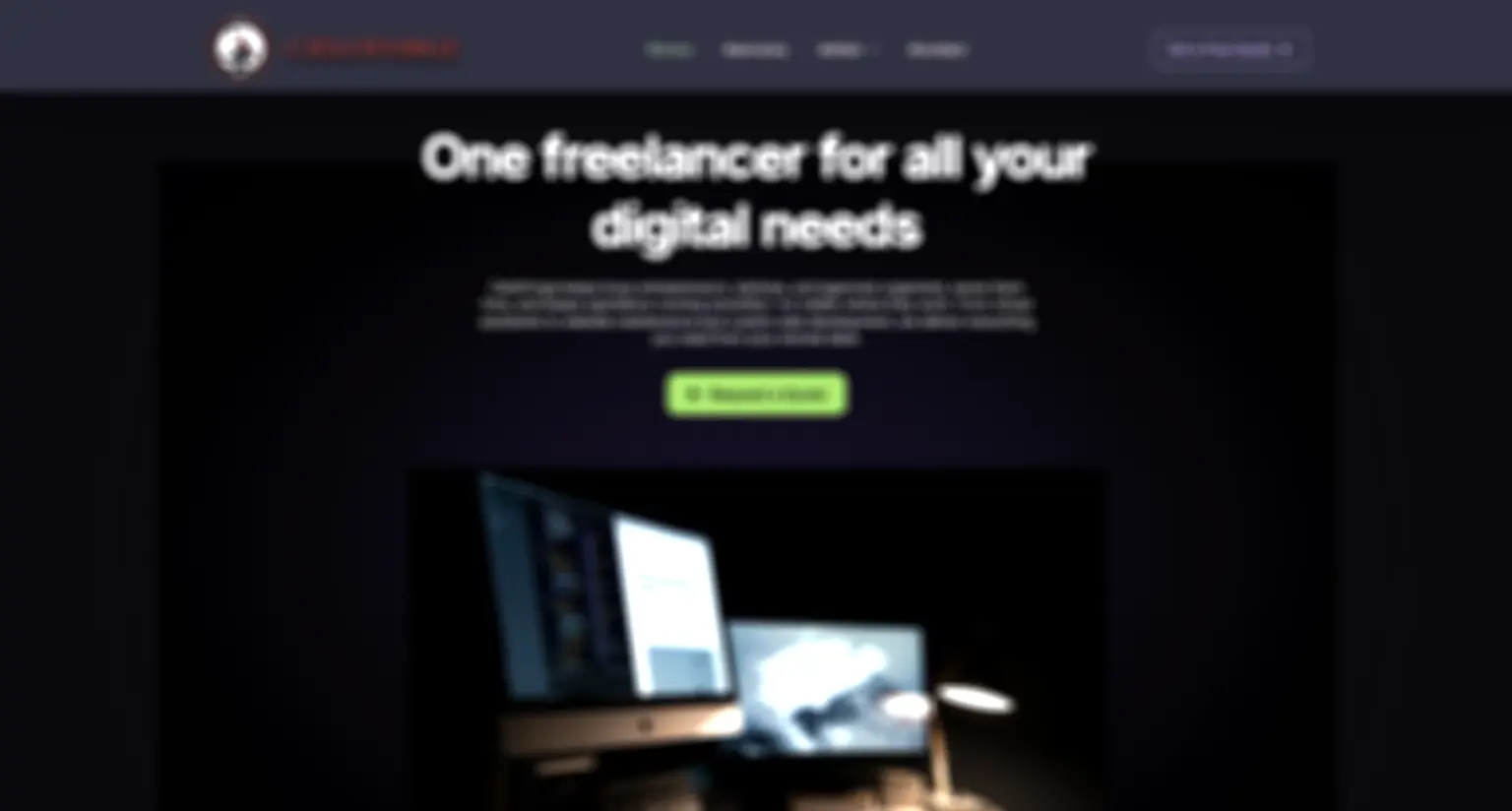 Blurred Screenshot of Cieloforge.com